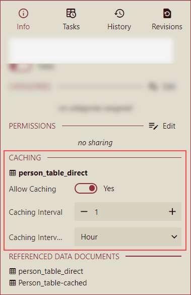 DirectDataset-Caching