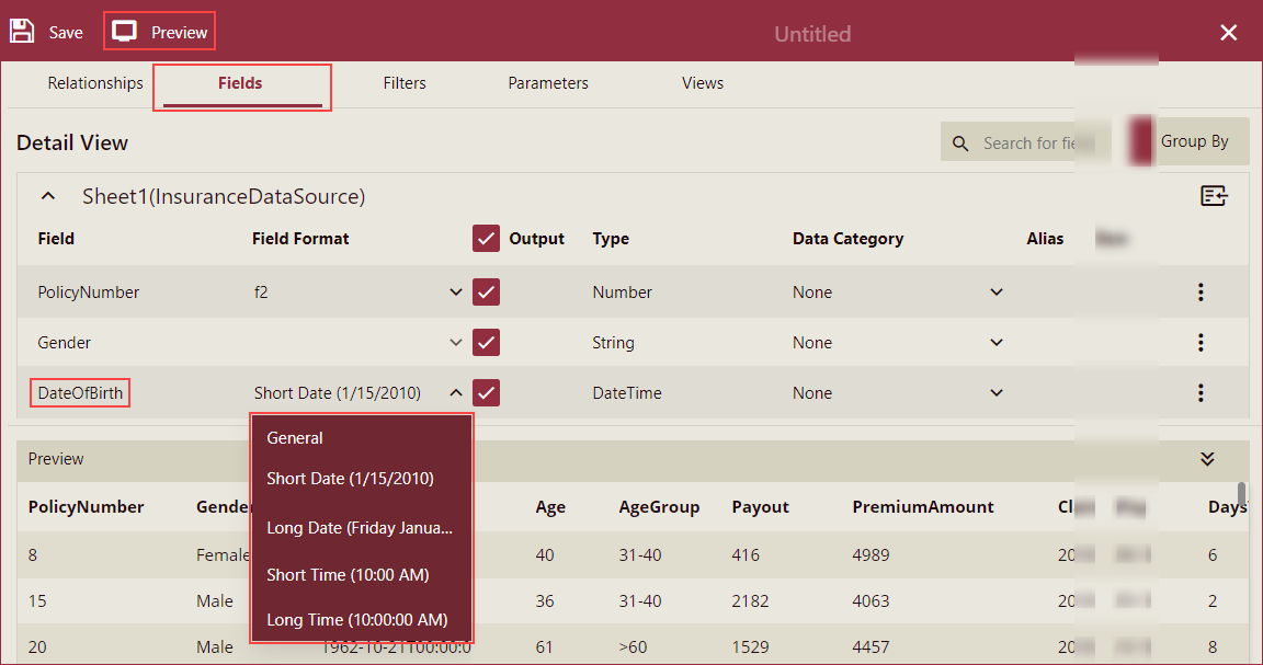 DirectDataset-EditFields