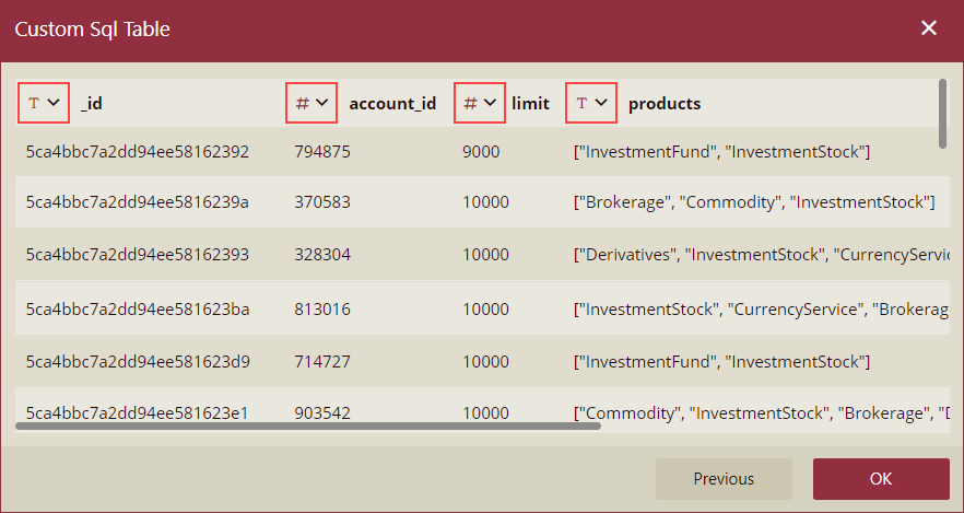 DirectDataset-Schemaeditor