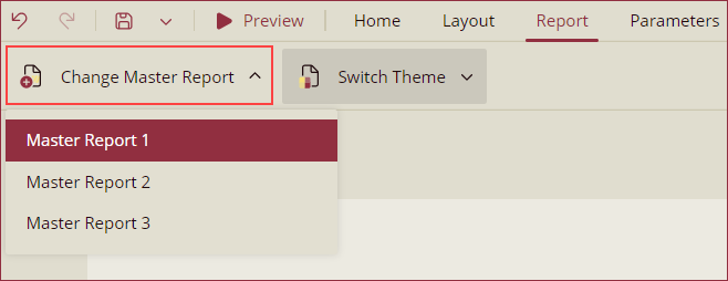 MasterReport-ChangeMasterReport