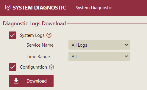 SystemDiagnostic-k8s