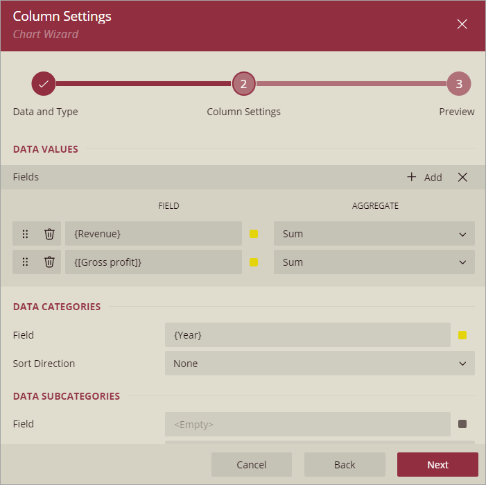 chart-column-settings