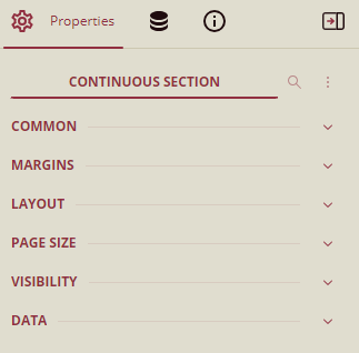 continuous section properties