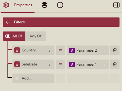 filters-parameters