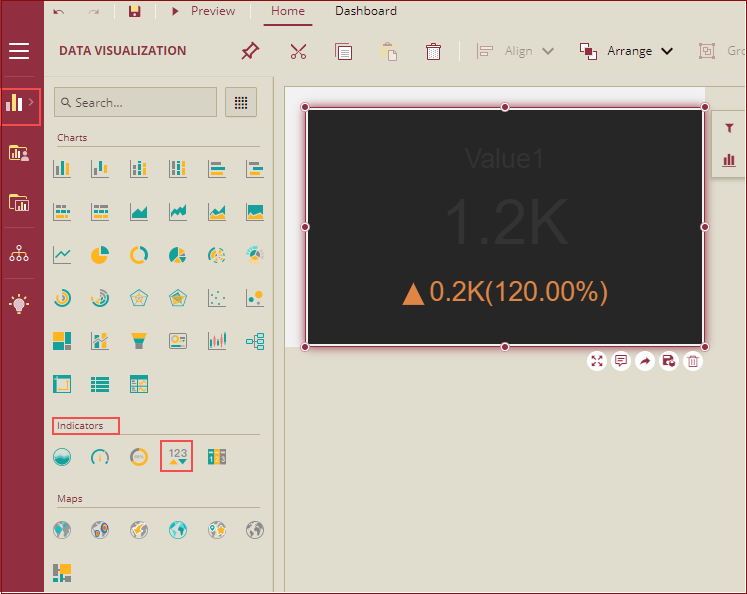 screen 1_Select KPI Chart