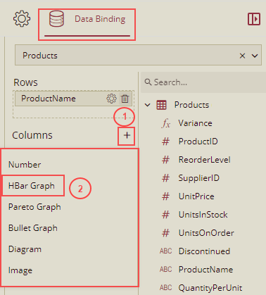 select HbarGraph