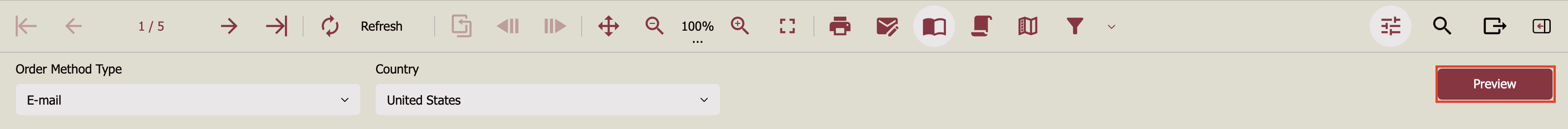 Create Report Variant 2