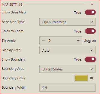 Bubble-Map-Settings