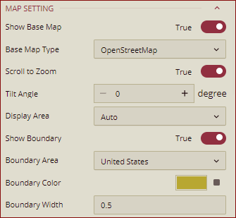 Flow-Line-Map-Settings