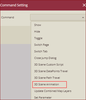 Select 3D Scene Animation
