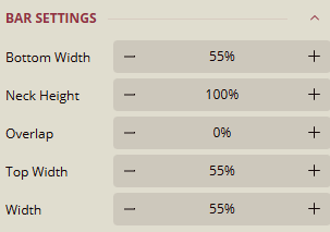 Bar Settings