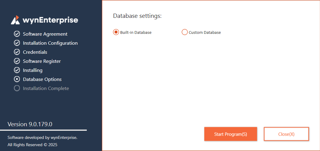 install-databaseoptions