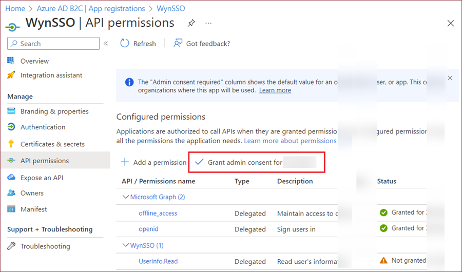 AzureAD-B2C-grantAdminConsent