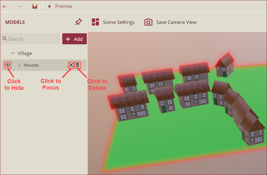 Create3DScene-hideFocusDelete