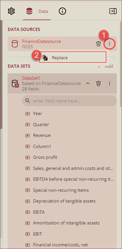 ReplaceOption-Datasource