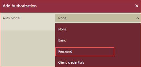 Add Auth for Password