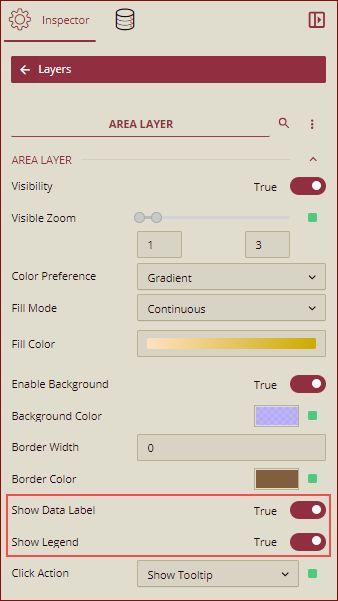 Data Labels and Legends Layers