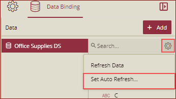 Dataset Management Panel