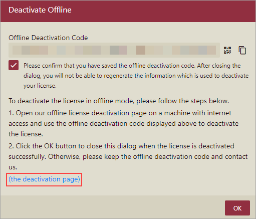 Deactivate-offline-deactivation-page