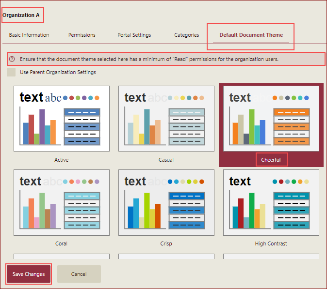 Default Document Theme