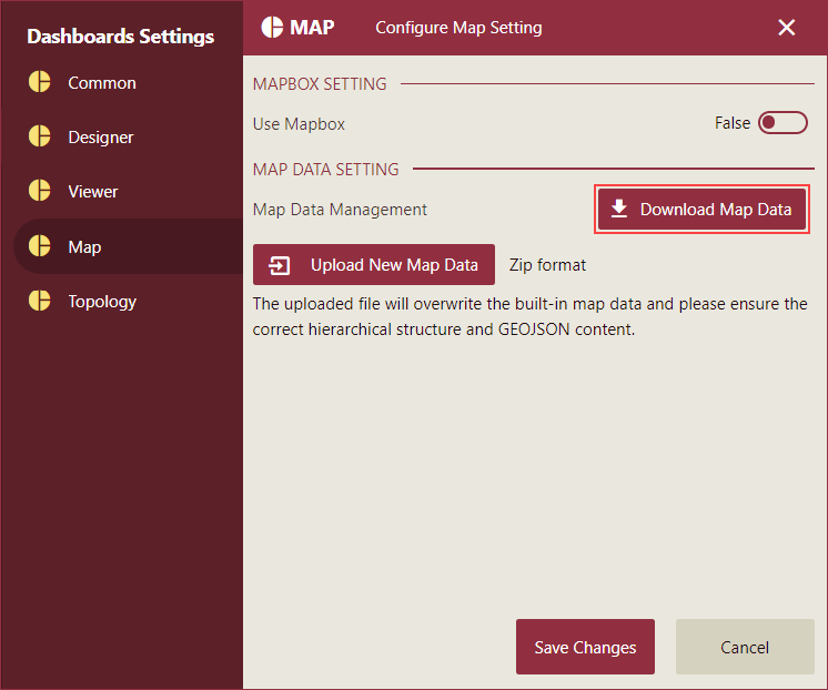 MapSetting-MapDataDownload