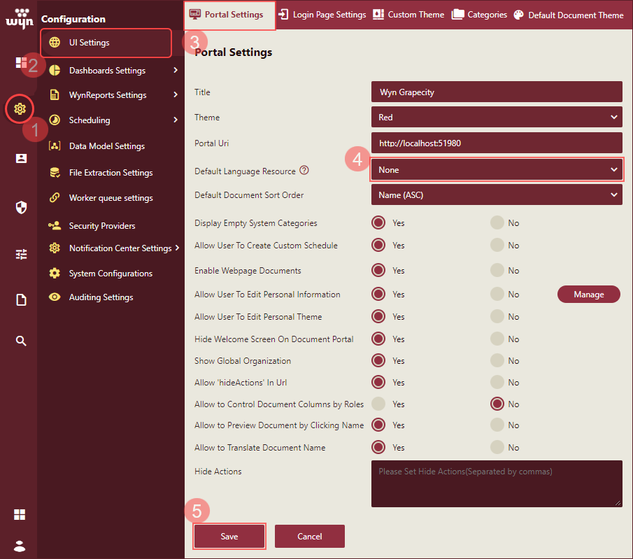 Set Permissions For Category Localization