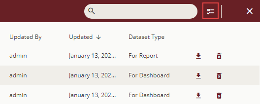 Delete Multiple Datasets