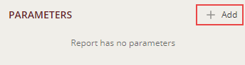Adding parameter to report
