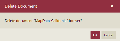 Delete Document Dialog