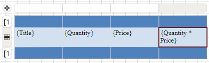 Table Data Region with Group