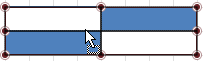 Tablix data region on design area