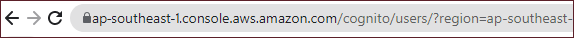 SSO - Amazon Cognito Region