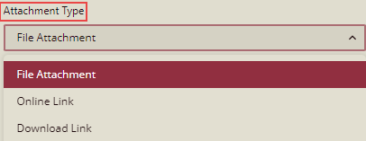 Choosing attachement type