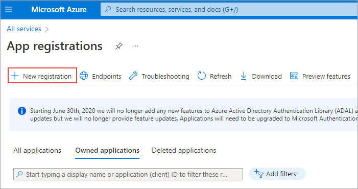 App Registration on Azure Portal