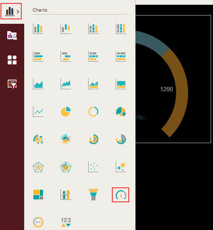 Adding the scenario from the Dashboard Toolbox