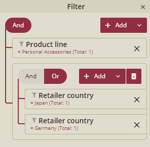 Combined Filter Conditions