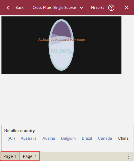 Pagination Style as Tabs