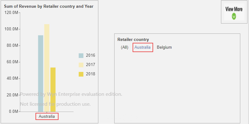 Preview Slicer On Selection Criteria