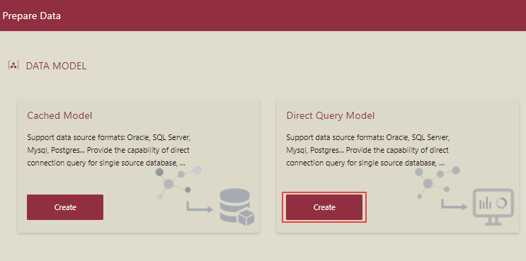 Create Direct Query Model