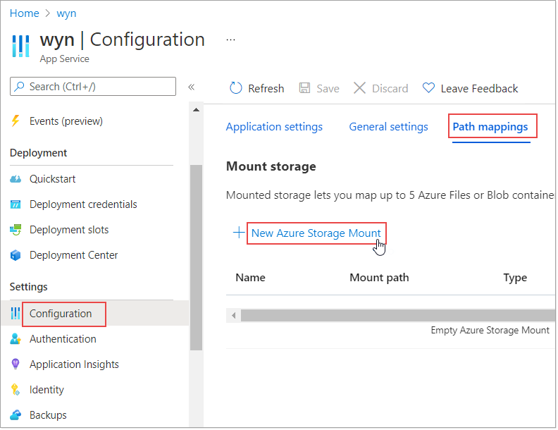 Add New Path Mapping