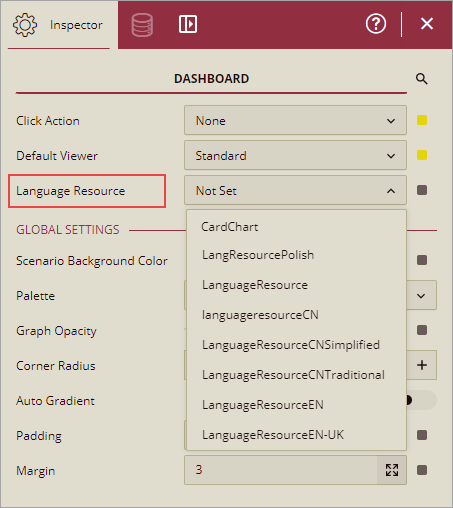 Language Resource Setting