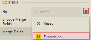Expression Option
