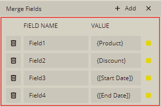 Adding Field Value Pairs