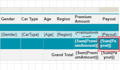 Adding Expression in Table Control