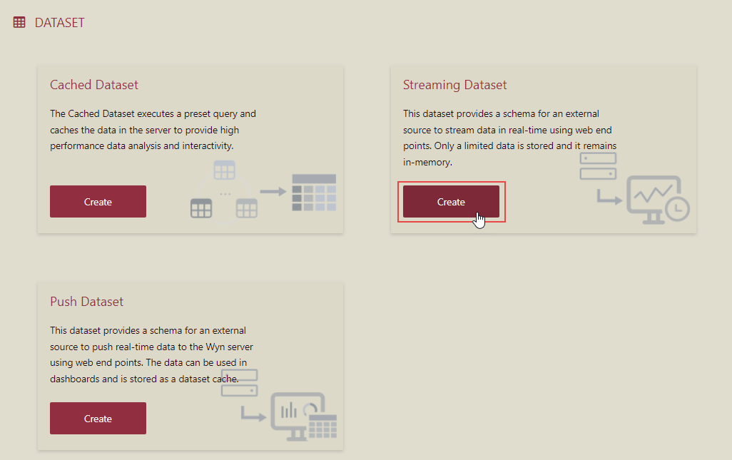 Create Streaming Datasets