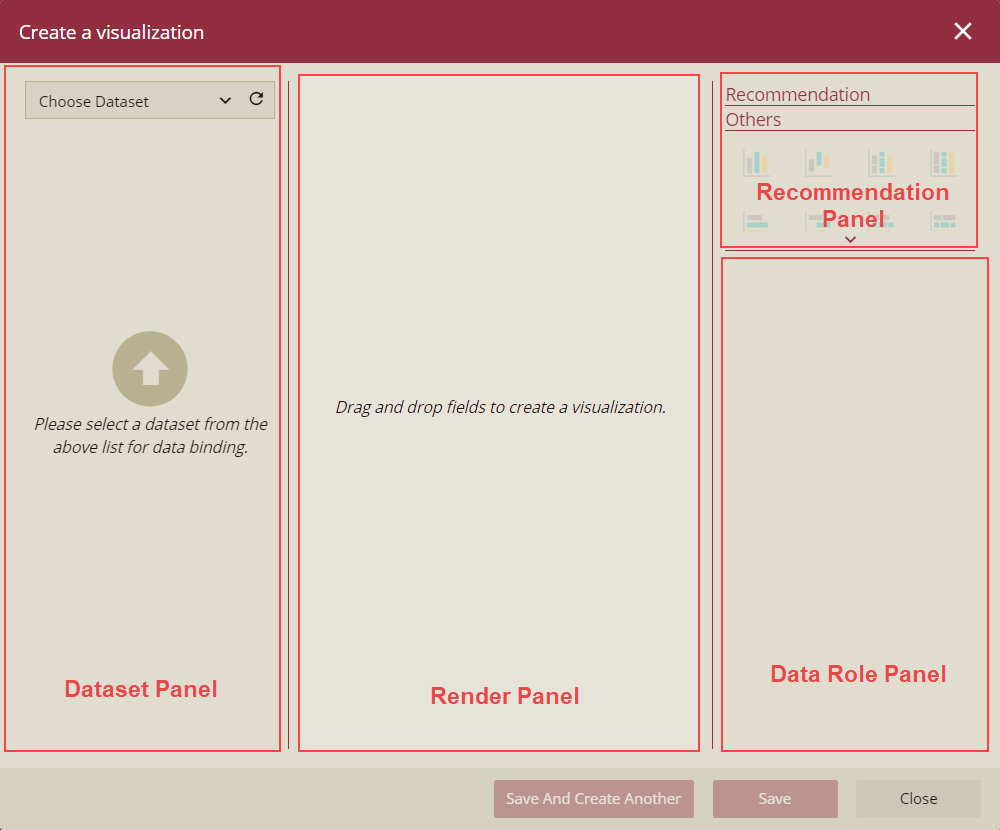 Labels for the Visualization Wizard