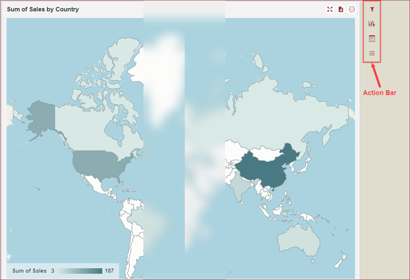 Analyze data of Area Map