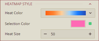 Inspector Panel - Heat Map Style