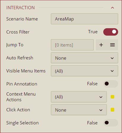 Inspector Panel - Interaction