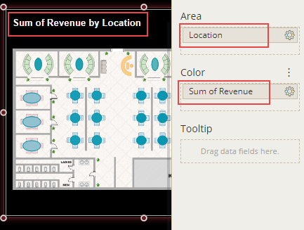 Floor Plan Scenario with bound attributes